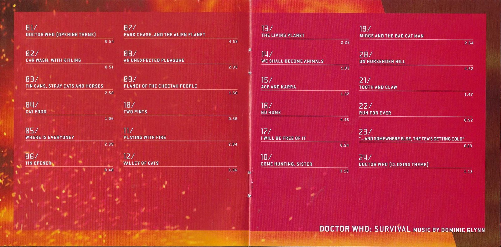 Middle of cover of SILCD 1537